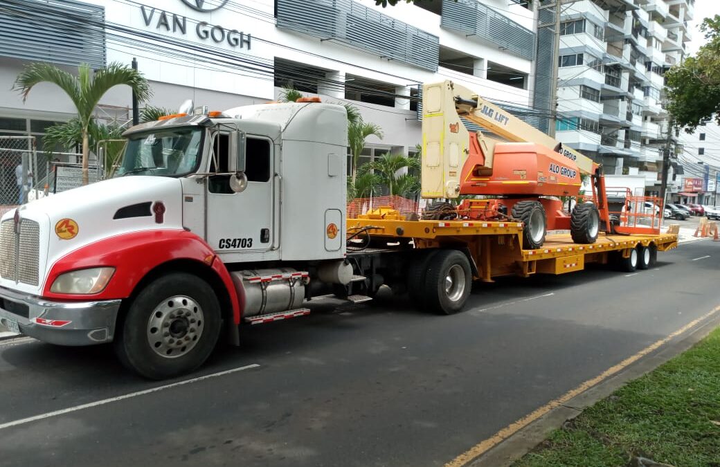 ALO Panamá con equipos alzahombres JLG potenciando importantes proyectos de construcción