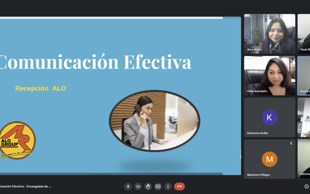 ALO Group realiza charla «Comunicación Efectiva» para Encargadas de Recepción Panamá, Argentina y Chile